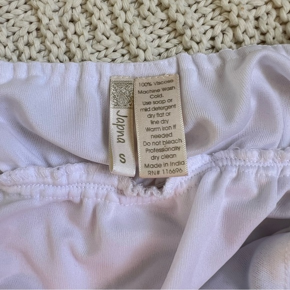 Japna Vintage Embroidered Maxi Dress | White | Colorful | Size S | Women - Picture 9 of 9